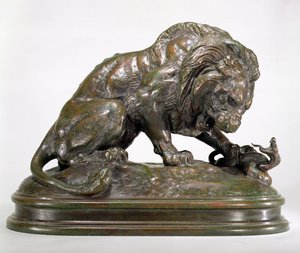 Lion et Serpent