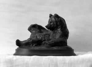 Ours assis, modelé en 1833