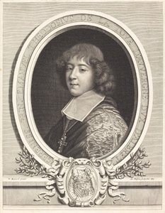 Cardinal de Bouillon - Antoine Masson after Nicolas Mignard