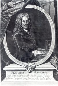 Friedrich Hoffmann, gravé par F.G Wolffgang, 1735 - Antoine Pesne