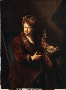 Portrait du joaillier Johann Melchior Dinglinger - Antoine Pesne