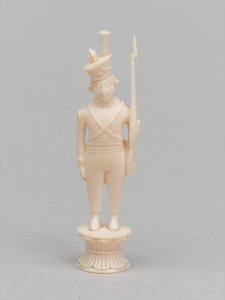 Pion blanc, pièce d