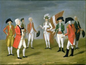 Officiers militaires de haut rang de Malte - Antoine de Favray