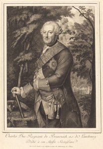 Charles Duc régnant de Brunswick - Antoine de Marcenay