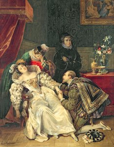 Marie Stuart (1542-87) - Antoinette Cecile Hortense Lescot Haudebourt
