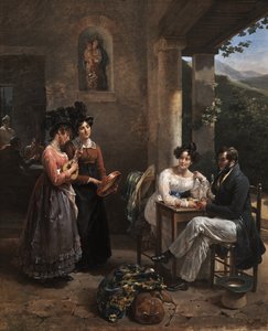 Le voyage de noces - Antoinette Cecile Hortense Lescot Haudebourt