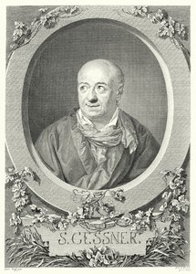 Salomon Gessner, peintre et poète suisse - Anton (after) Graff