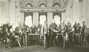 La Conférence de Berlin - Anton Alexander von Werner