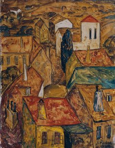 Paysage urbain - Anton Emanuel Peschka