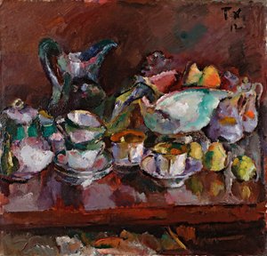 Nature morte aux tasses à café