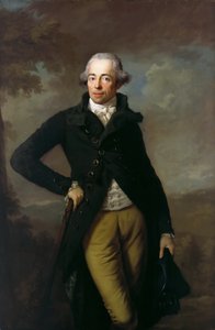Portrait de Henri XIV 1749-1799, Prince de Reuss, 1789 - Anton Graff