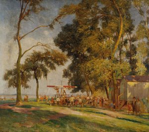 Dimanche à la Lobau - Anton Hans Karlinsky