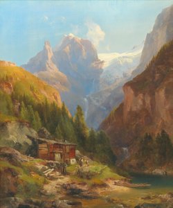 French : Vue sur le Goldeck Kees - Anton Hansch