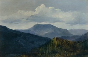 Le Schneeberg près de Gutenstein - Anton Hlavacek