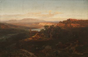 Paysage dans le Palatinat du Rhin