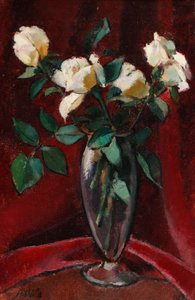 French : Bouquet de roses dans un vase