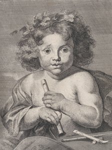 Le Jeune Bacchus tenant une flûte, 1728