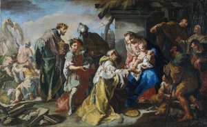 Adoration des Mages - Anton Kern