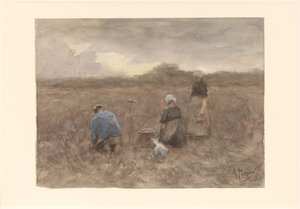 Ramasseurs de pommes de terre - Anton Mauve