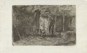 Grange à foin - Anton Mauve