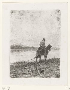 Chemin de halage - Anton Mauve