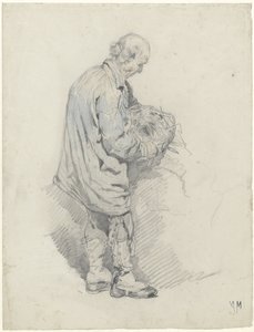 Coché avec une botte de paille - Anton Mauve