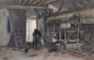 Tâches du matin, vers 1845-65 - Anton Mauve