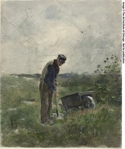 Le labourage paysan - Anton Mauve
