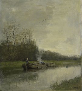 Trekvaart - Anton Mauve