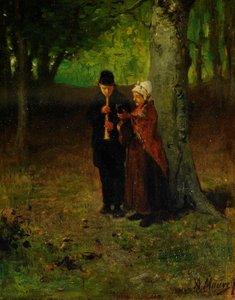 Musiciens errants - Anton Mauve