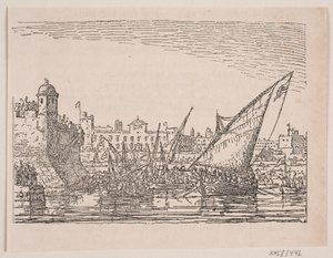 Port méditerranéen - Anton Melbye