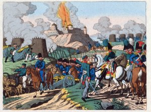 Guerre russo-turque (1828-1829) - Le siège de la forteresse de Brailov le 7 juin - Anton Paul Eisen