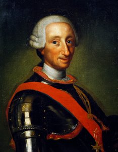 Portrait de Charles III de Bourbon - Anton Raphael (after) Mengs