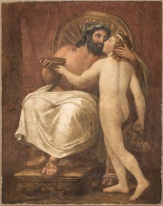 Jupiter embrassant Ganymède, 1759-1760