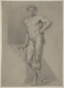 Étude de nu masculin - Anton Raphael Mengs