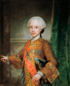 Portrait de Francois Xavier de Bourbon, Infant d