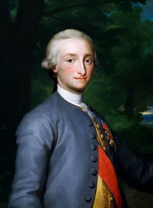 Portrait de Charles IV de Bourbon - Anton Raphael Mengs