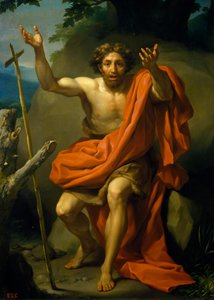Saint Jean-Baptiste prêchant - Anton Raphael Mengs