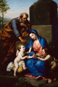 La Sainte Famille avec l