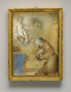 La vision de saint Antoine de Padoue - Anton Raphael Mengs