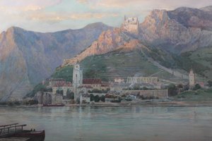 Anton Reckziegel Vue sur Dürnstein