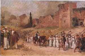 La chute du mur de Jéricho, de l