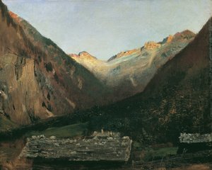 Soirée à Prossau près de Gastein