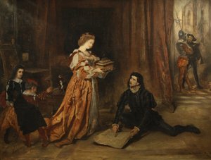 Christophe Colomb et la reine Isabelle