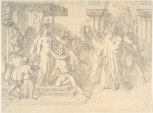 Concours de chanteurs sur la Wartburg - Anton Romako