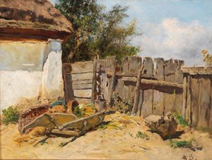 Dans le jardin de la ferme