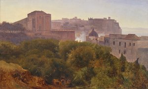 Bois de Francavilla à Chiatamone, vers 1824 - Anton Sminck Pitloo