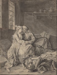 Amants orientaux [verso] - Anton Weiss