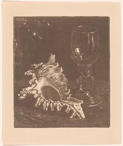 Coquillage et verre - Anton Wirtz