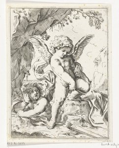 Cupidon brise son arc